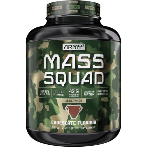 Army 1 Mass Gainer 2270g | Υψηλής θερμιδικής αξίας ρόφημα πρωτεΐνης