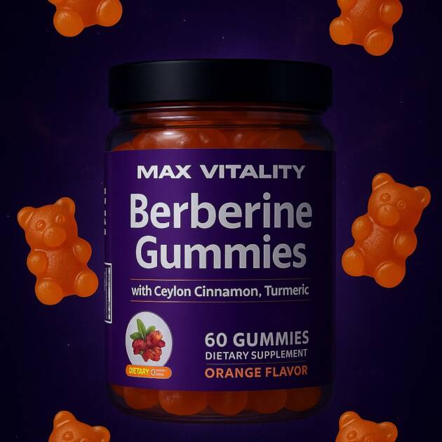 Max Vitality Berberine Gummies