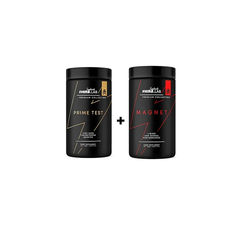 HIRO.LAB Test & Libido Stack – PRIME TEST + MAGNET (2 προϊόντα)