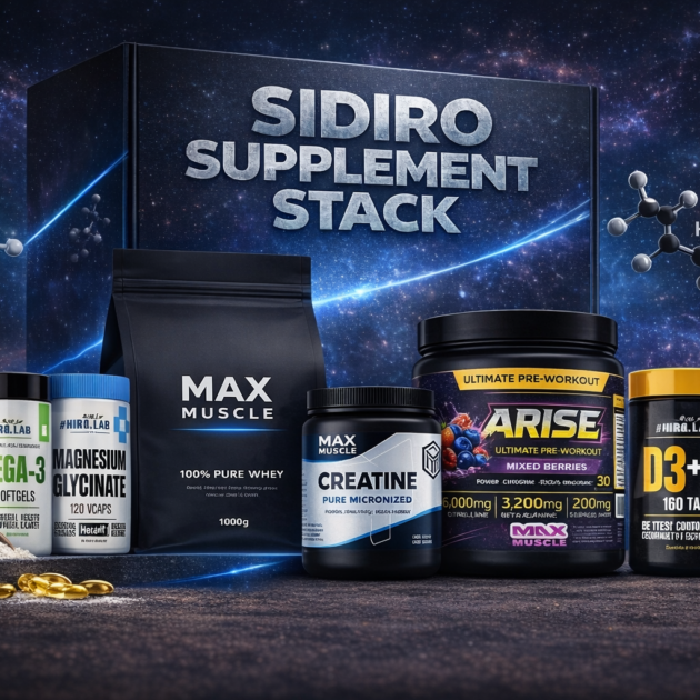 SIDIRO SUPPLEMENT STACK